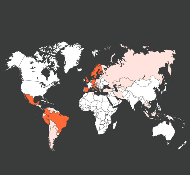 SILIMED GLOBAL PRESENCE